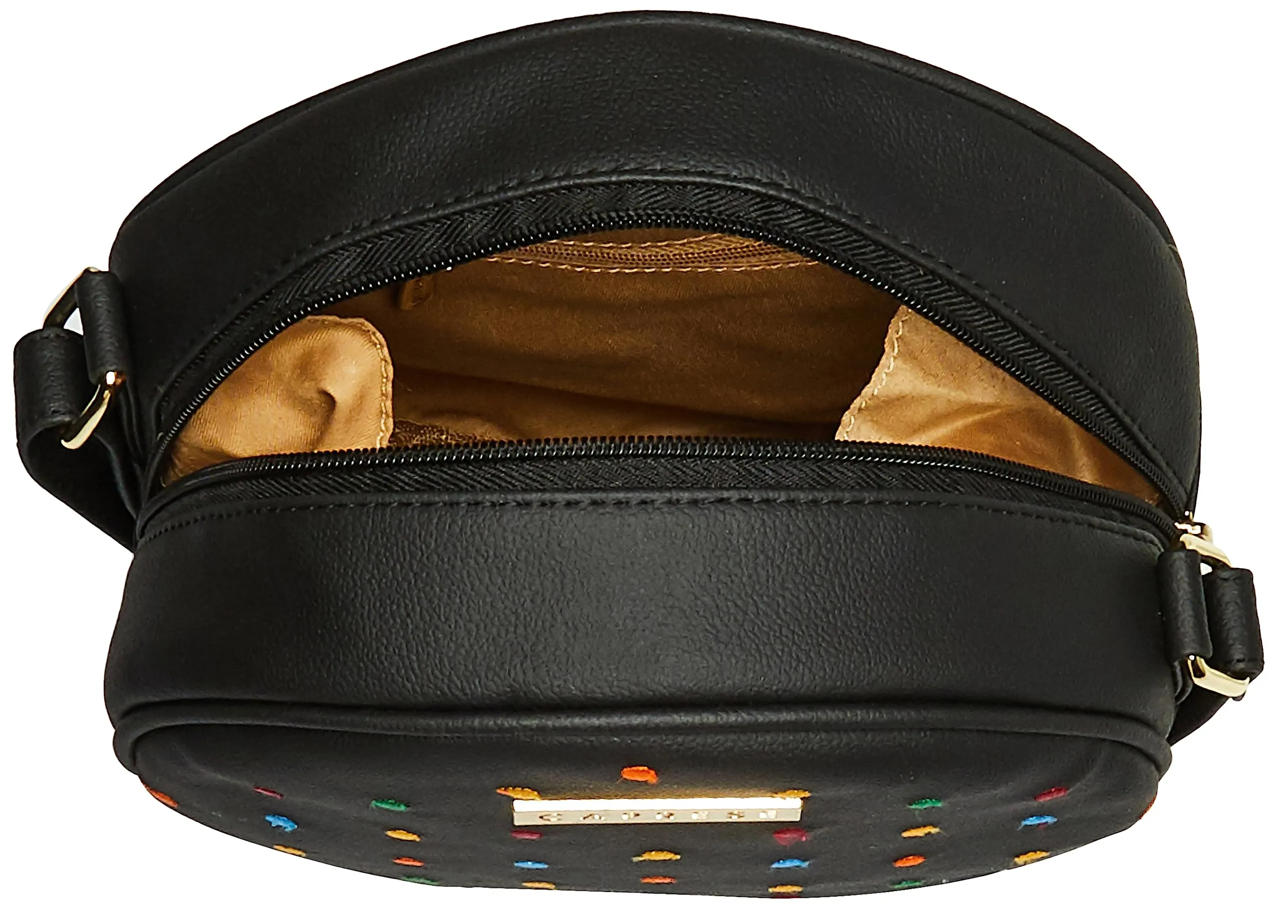 Caprese womens POPSICLE SB Medium BLACK Sling Bag