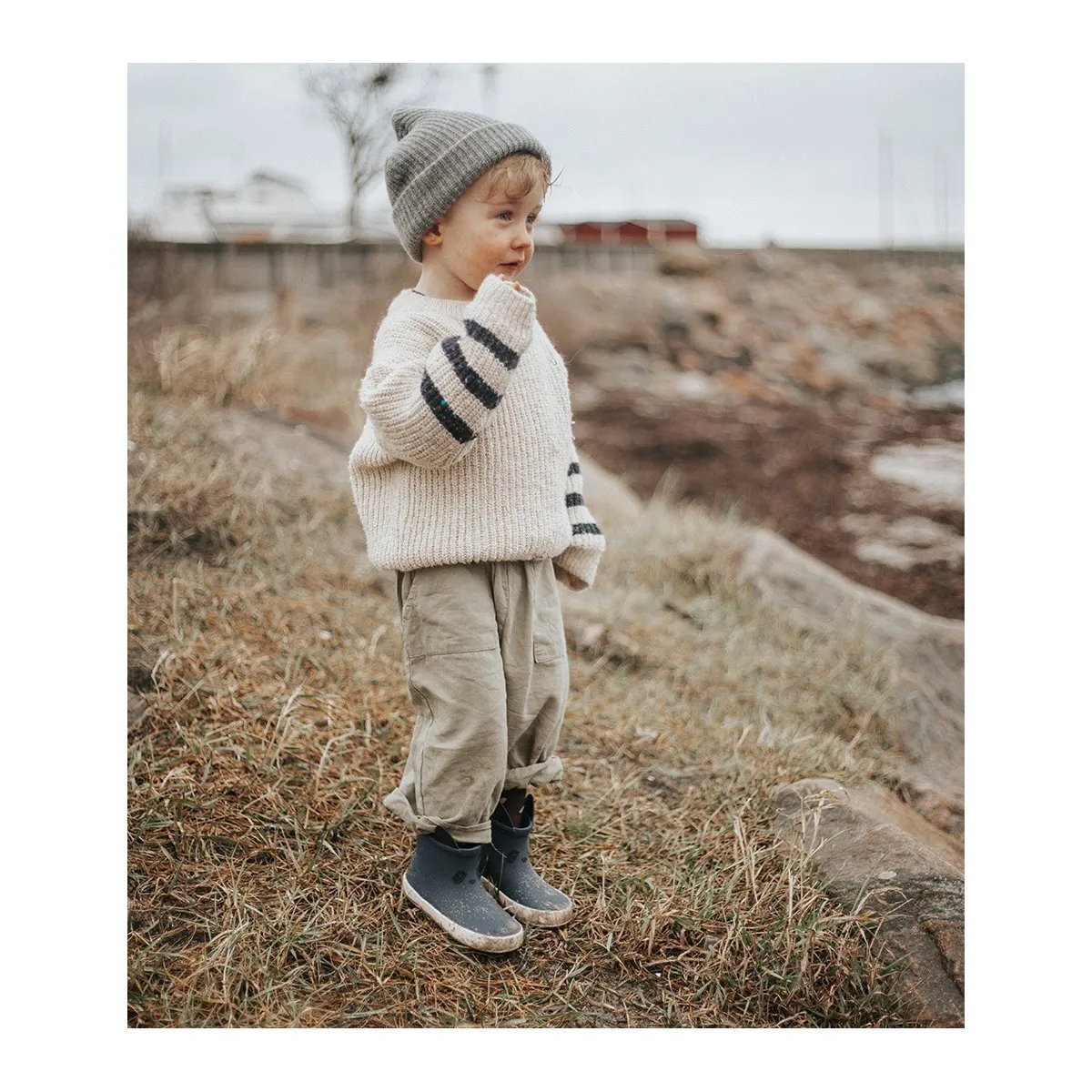Liewood Tobi Rain Boot Panda Navy