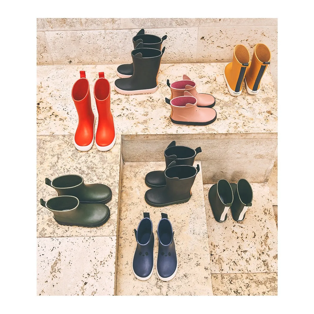 Liewood Tobi Rain Boot Panda Navy
