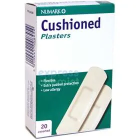 Numark Plasters Asst Cushioned 20 (A)