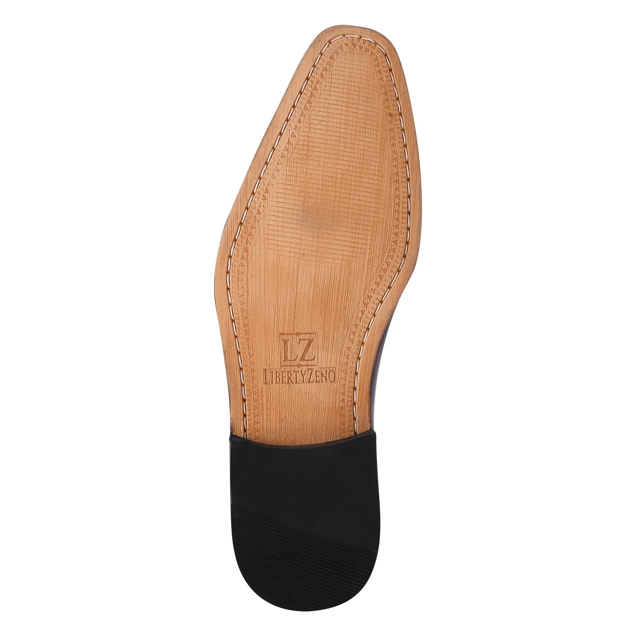Oscar Mens Leather Lace up Oxford Designer Dress Shoes