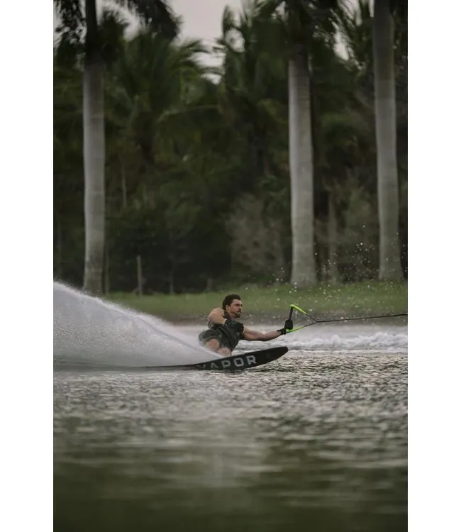 Radar Vapor Pro Build Slalom Ski with Vector Carbitex Boot & RTP (2025) - Stealth