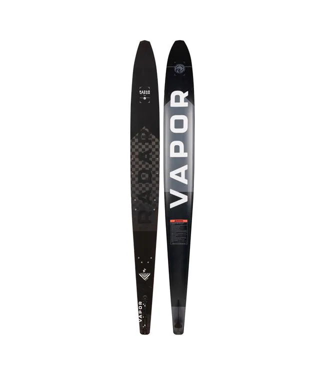 Radar Vapor Pro Build Slalom Ski with Vector Carbitex Boot & RTP (2025) - Stealth