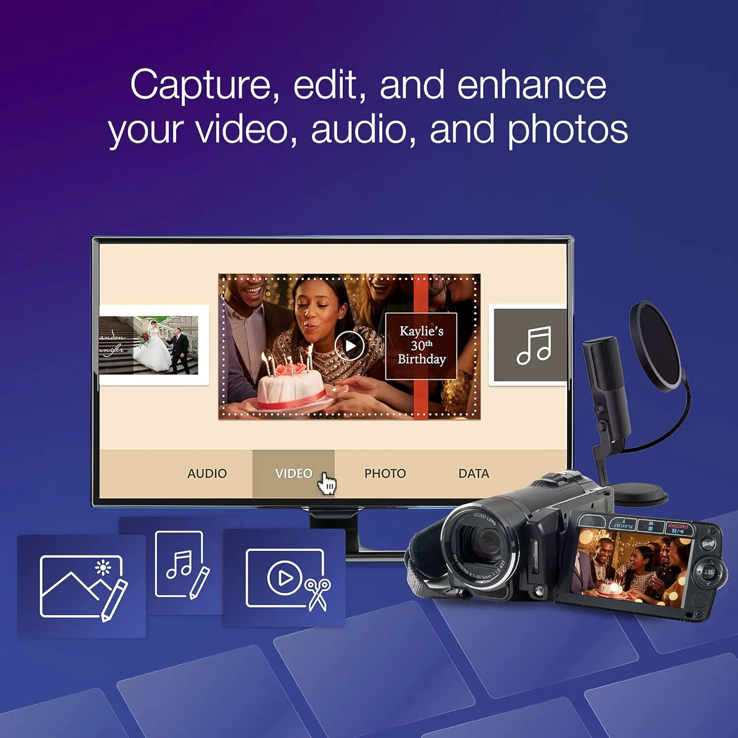 Roxio Creator NXT Pro 9|Multimedia Suite   Photo Editor and CD/DVD Disc Burning Software [PC Download]