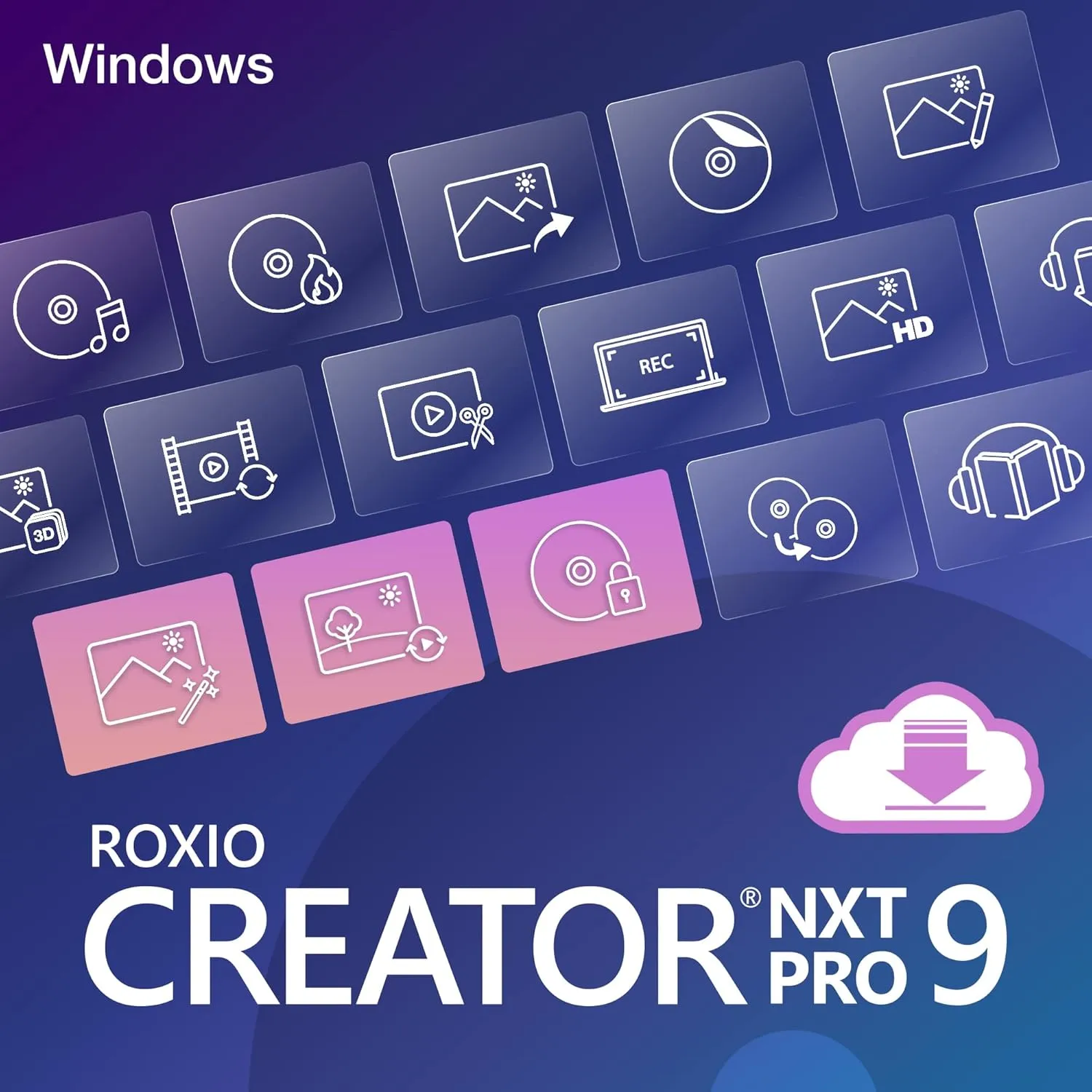 Roxio Creator NXT Pro 9|Multimedia Suite   Photo Editor and CD/DVD Disc Burning Software [PC Download]