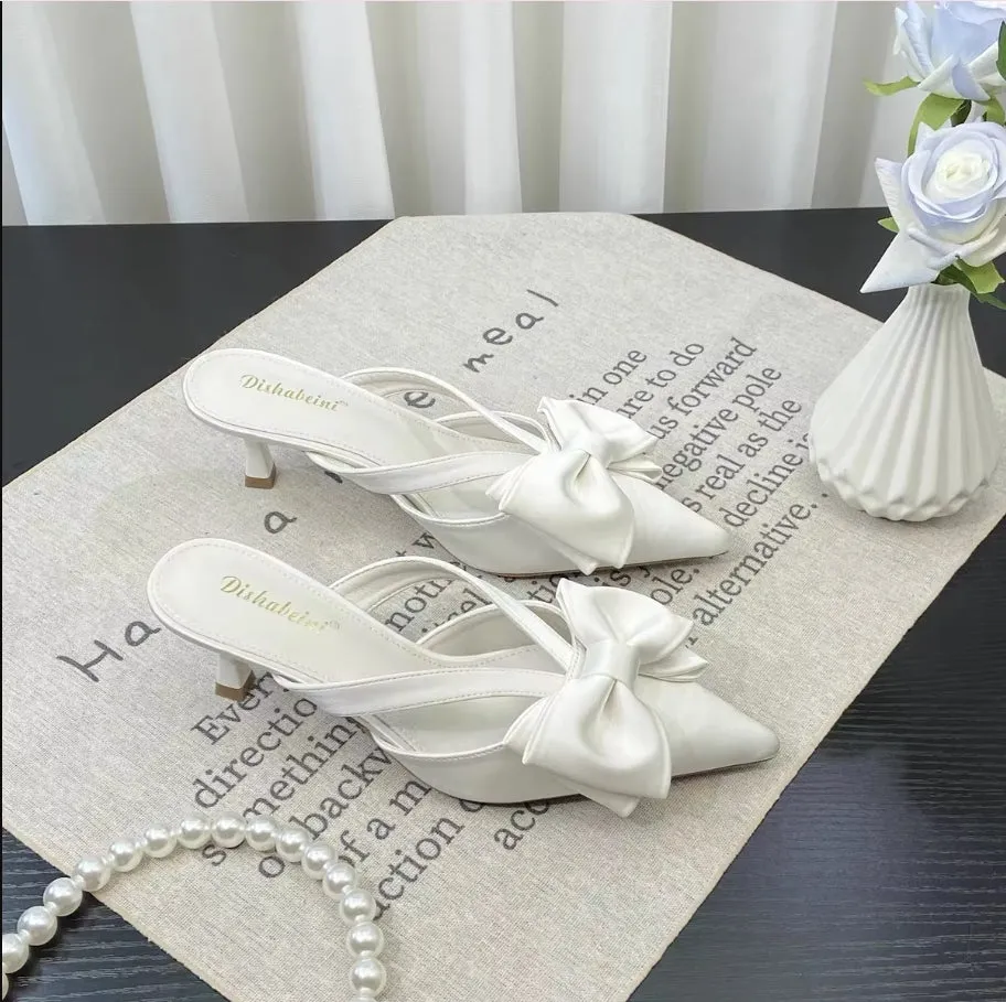 Sohiwoo Peep Toe Flat Sandals Solid Color Ankle Strap Sandals Summer Shoes
