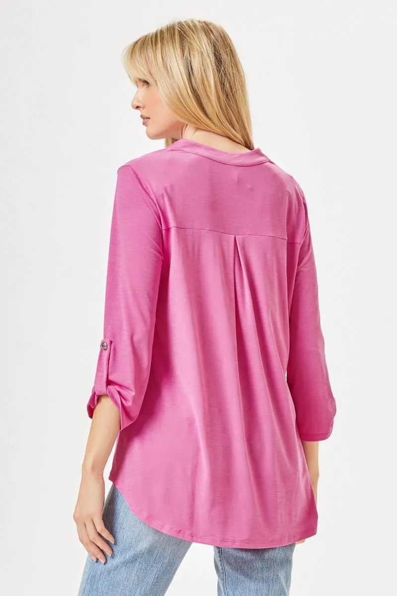 Solid Dressy Blouse