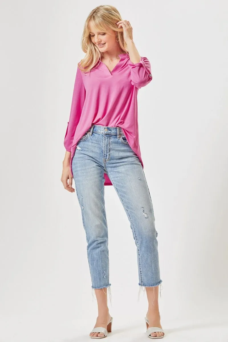 Solid Dressy Blouse