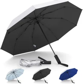UPF 50  Travel Compact UV Umbrellas For Sun Protection Automatic Open Close Sun Umbrella UV Protection for Walking